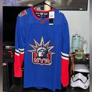 New York Rangers 2021 Reverse Retro Jersey - Size 50